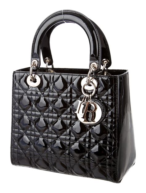 black dior bag|lady dior bag black.